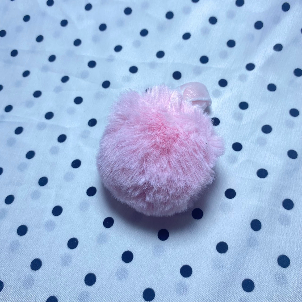 ปลั๊กทวารหนักสำหรับผู้ใหญ่ หางกระต่าย หางสั้นซิลิโคนสีชมพู Pink Silicone Short Tail